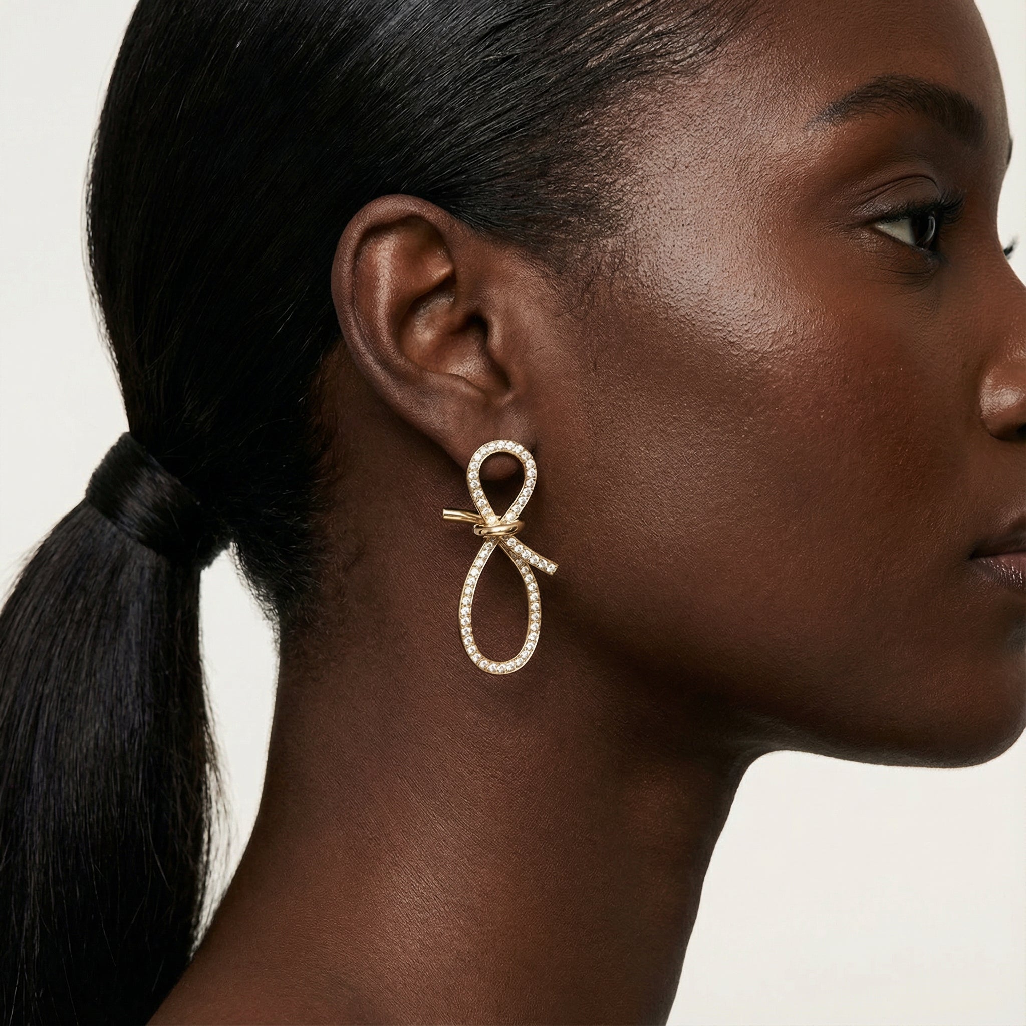 Boucles d'oreilles Étreinte d’Or